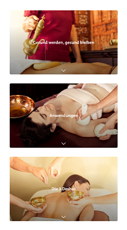 Ayurveda als Medizin in mobiler Ansicht