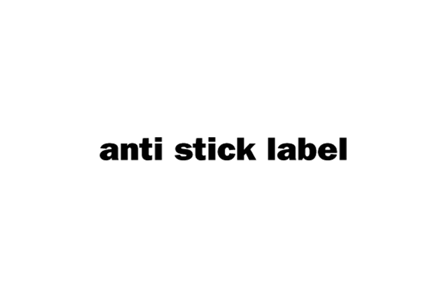 anti stick label Logo
