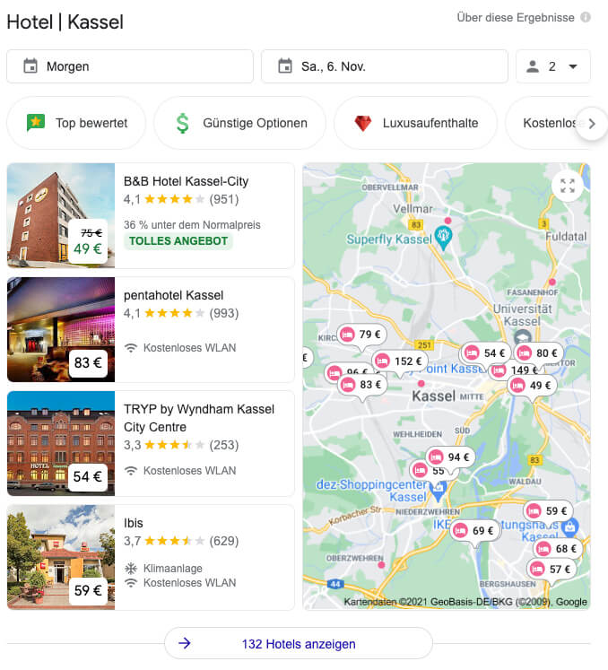 Google Hotel Ads