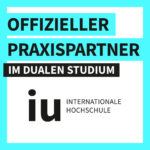 IU Offizieller Praxispartner Siegel